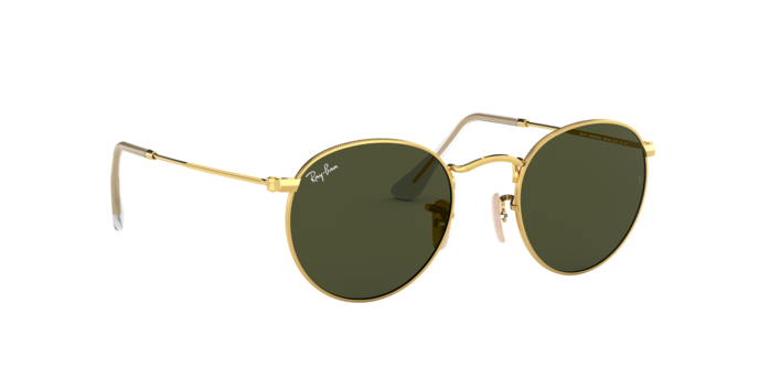 Ray Ban RB3447 001 Round Metal 